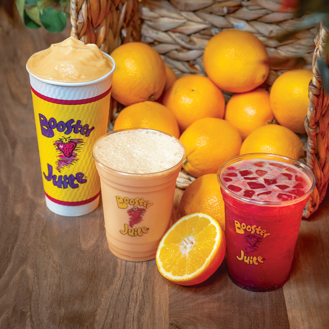 Orange Smoothie and Boost Mix’rs